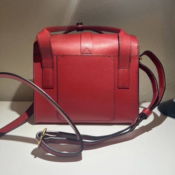 III beca by Joy Gryson handbag - Bright Red - Picture 3 of 3